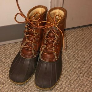 L.L. Bean Insulated Duck Boots Size 9